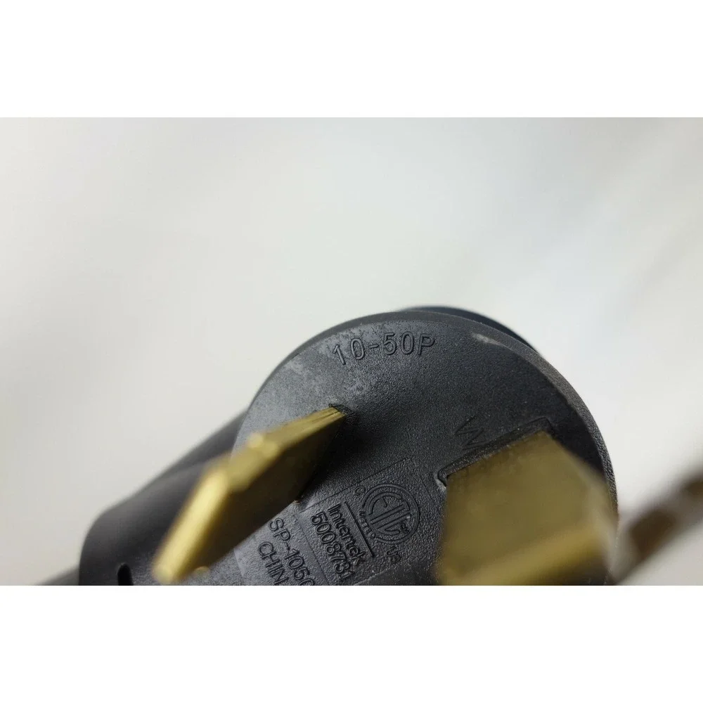 Fire Avert‎ PT-E01-10-50 3 Prong Pig Tail Stove Extension Cord 45A 125/250VAC